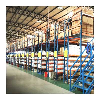 GuangDong Industrial Selective Heavy Duty Shelving Platform Mezzanine Floor Rack